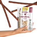 GimCat Sticks 95% Meat - kiełbaski drobiowe z wątróbką 4 sztuki Gimdog / Gimcat