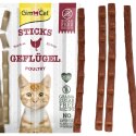 GimCat Sticks 95% Meat - kiełbaski drobiowe z wątróbką 4 sztuki Gimdog / Gimcat