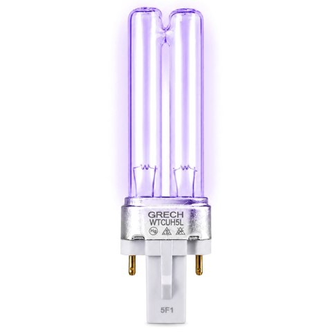 Grech UV-C sterilizer lamp 5W G23 - żarnik UVC do sterylizatora SunSun