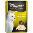 Miamor Filets Huhn in Geflugeljelly - polędwiczka z kurczaka w galarecie drobiowej 100g Miamor