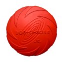 Pet Nova zabawka - dysk gumowy frisbee czerwony 15cm Aqua Nova