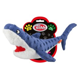 Pet Nova zabawka pluszowa - rekin piszczący 32cm Aqua Nova