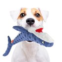Pet Nova zabawka pluszowa - rekin piszczący 32cm Aqua Nova