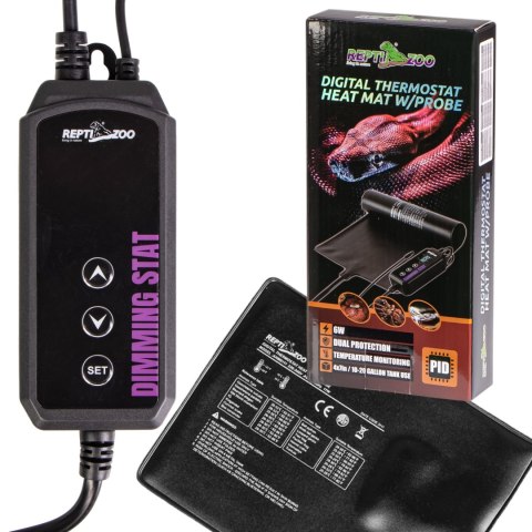 Repti-Zoo Digital Heat Mat 6W - mata grzewcza PVC z termostatem Repti-Zoo