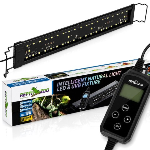 Repti-Zoo Natural Light LED UVB 18W - lampa automatyczna do terrarium 60cm Repti-Zoo