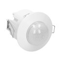 Czujnik ruchu i obecności 360°, IP20, 1200W, do sufitów podwieszanych, 3 sensory, biały