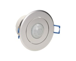 Czujnik ruchu 360st. IP20, 1200W, aluminium, do sufitów podwieszanych, regulacja położenia sensora