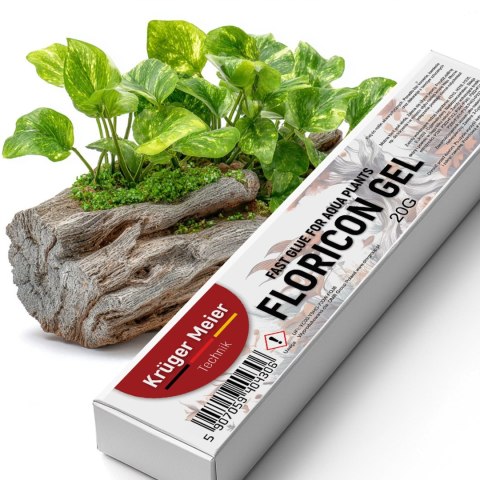 Kruger Meier Floricon Gel 20g - klej do roślin akwariowych Kruger Meier