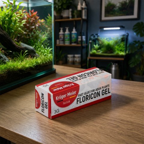 Kruger Meier Floricon Gel 3g - klej do roślin akwariowych Kruger Meier