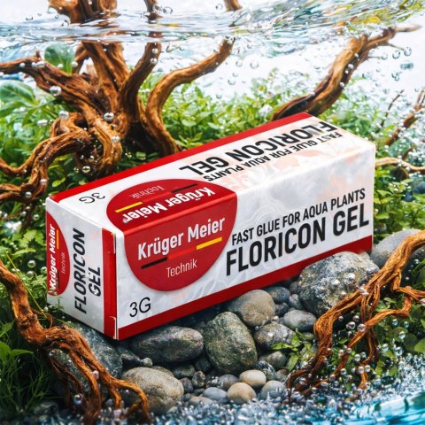 Kruger Meier Floricon Gel 3g - klej do roślin akwariowych Kruger Meier