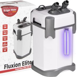 Kruger Meier Kruger Meier Fluxion Elite 1200 UVC PRO - filtr zewnętrzny z lampą UV do akwarium 100 - 250 litrów