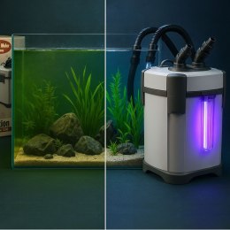 Kruger Meier Kruger Meier Fluxion Elite 1200 UVC PRO - filtr zewnętrzny z lampą UV do akwarium 100 - 250 litrów