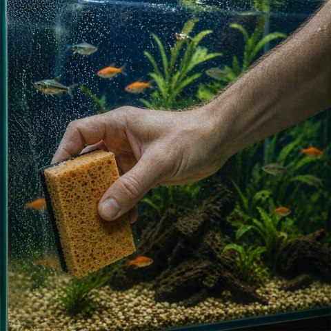 Kruger Meier Kruger Meier Glesso Pro - gąbka do mycia szyb akwarium