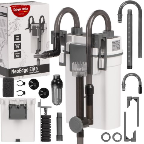 Kruger Meier Kruger Meier NeoEdge Elite 1200 - filtr zewnętrzny do akwarium 120l