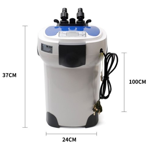 SunSun HW-3000 LCD + UV - filtr zewnętrzny 1200 - 3000l/h SunSun