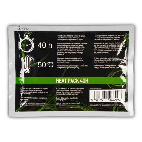 Terrario Heatarms Heat Pack 40H - ogrzewacz transportowy Terrario