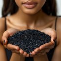 Eco Plant Eco Plant Black River 1kg - żwirek czarny 2-4mm