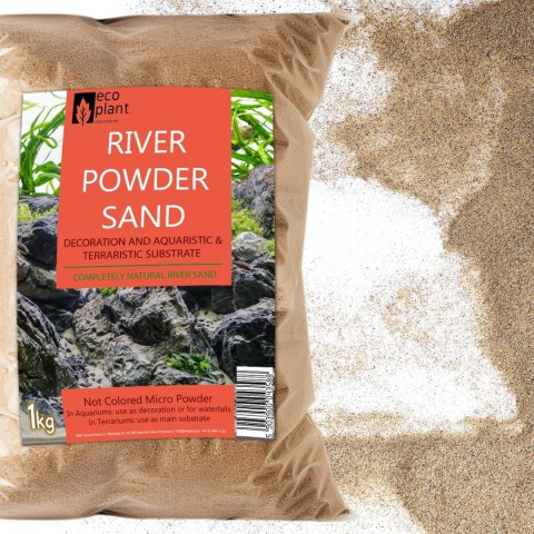 Eco Plant River Powder Sand 1kg - piasek rzeczny drobny Eco Plant
