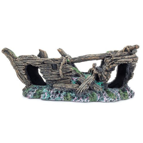 Happet - ozdoba do akwarium statek wrak 18cm Happet