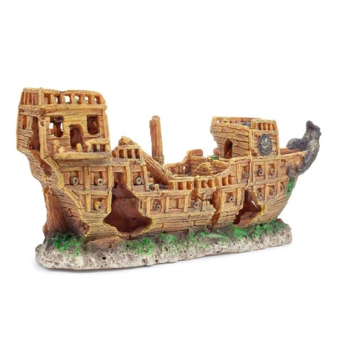 Happet - ozdoba do akwarium statek wrak 25cm Happet