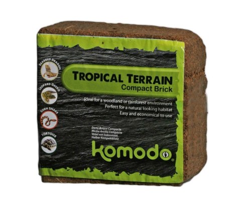 Komodo Tropical Terrain Brick M - podłoże z włókien kokosa 4l Komodo