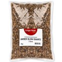 Kruger Meier Amber Glow Quartz 2-5 mm - Żwirek do akwarium 2kg Kruger Meier
