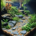 Kruger Meier Amber Glow Quartz 2-5 mm - Żwirek do akwarium 2kg Kruger Meier