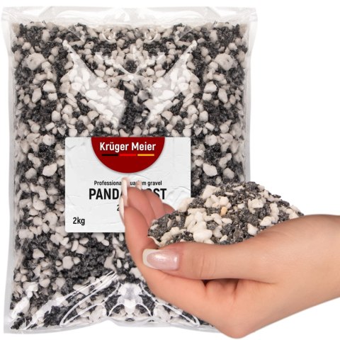Kruger Meier Panda Frost 2-8 mm - Żwirek akwarystyczny 2 kg Kruger Meier