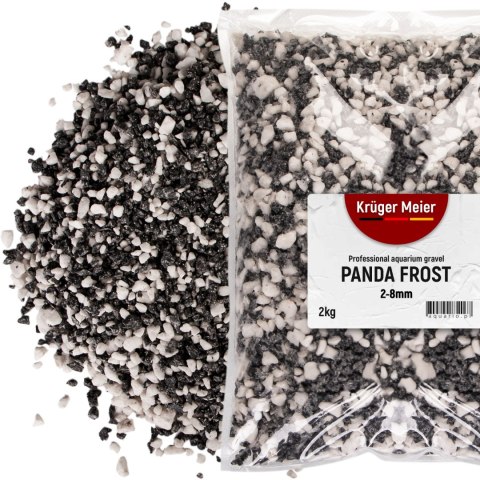 Kruger Meier Panda Frost 2-8 mm - Żwirek akwarystyczny 2 kg Kruger Meier