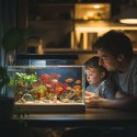 Kruger Meier Plant Garden - Dekoracja roślinna do akwarium 21x8x20 cm Kruger Meier
