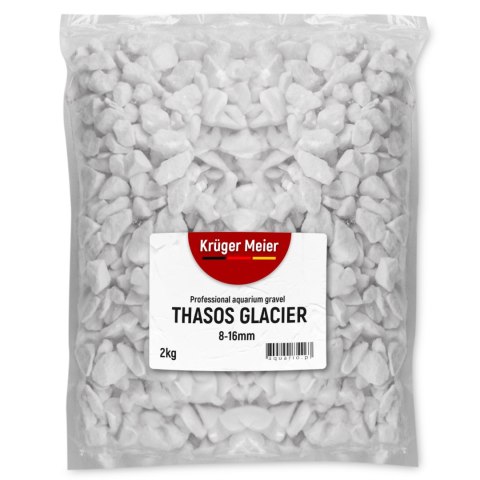 Kruger Meier Thasos Glacier 8-16 mm - Żwirek akwarystyczny 2 kg Kruger Meier