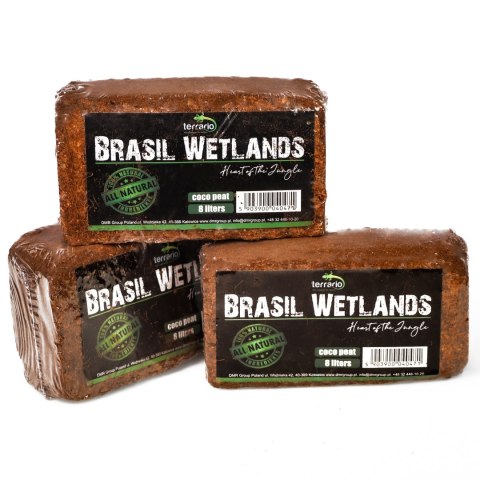 Terrario Brasil Wetlands 7l 650g - podłoże z włókien kokosa Terrario