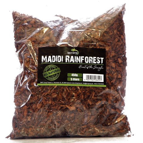 Terrario Madidi Rainforest 5l 500g - drobne zrębki kokosa Terrario