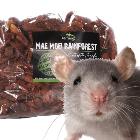 Terrario Mae Moei Rainforest 5l 450g - duże zrębki kokosa Terrario