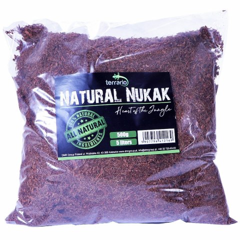 Terrario Natural Nukak 5l 500g - podłoże z włókien kokosa Terrario