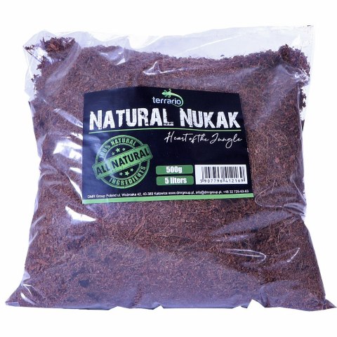 Terrario Natural Nukak 5l 500g - podłoże z włókien kokosa Terrario