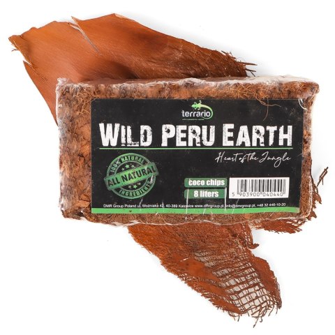 Terrario Wild Peru Earth 7l 650g - podłoże zrębki kokosa Terrario