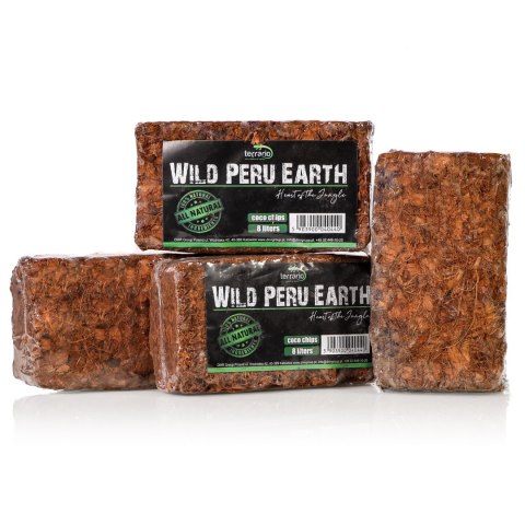 Terrario Wild Peru Earth 7l 650g - podłoże zrębki kokosa Terrario