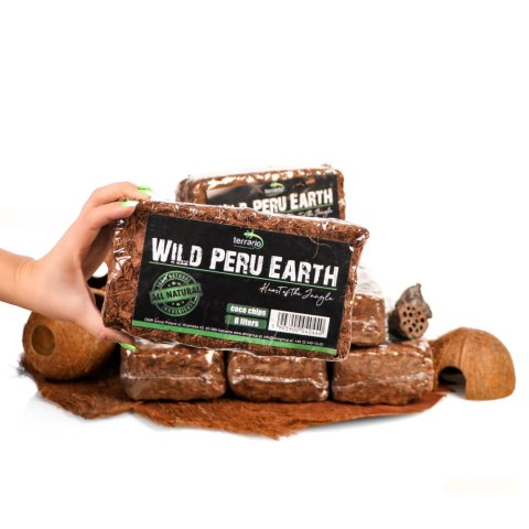 Terrario Wild Peru Earth 7l 650g - podłoże zrębki kokosa Terrario