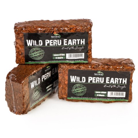 Terrario Wild Peru Earth 7l 650g - podłoże zrębki kokosa Terrario