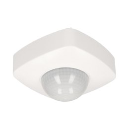 Czujnik ruchu i obecności 360°, IP65, 2000W, 3 sensory, biały