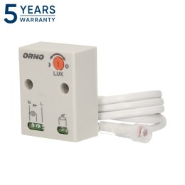 Czujnik zmierzchowy z hermetyczną zewnętrzną sondą, IP65, 2300W