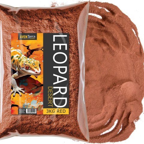 Aventerra Sweden LEOPARD Desert Red 3kg - glina do terrarium Aventerra
