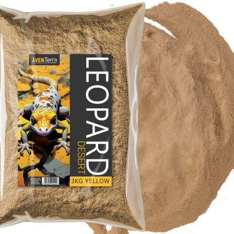 Aventerra Sweden LEOPARD Desert Yellow 3kg - glina do terrarium Aventerra