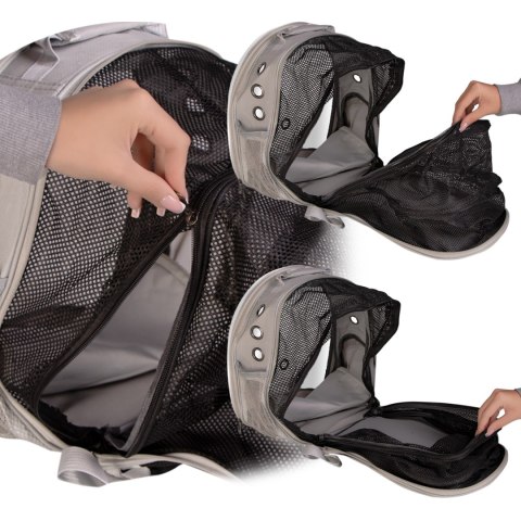 Furrever Friends CatVision "Tent" Grey - plecak transporter dla kota i psa Furrever Friends