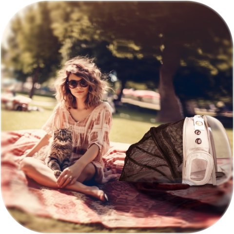 Furrever Friends CatVision "Tent" Grey - plecak transporter dla kota i psa Furrever Friends