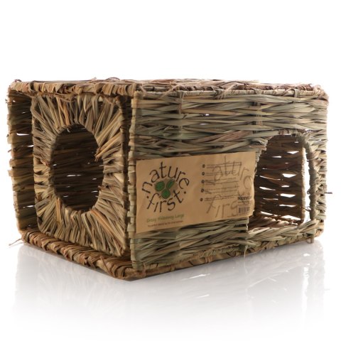 Happypet Nature First Grassy Hideaway Large - naturalny domek