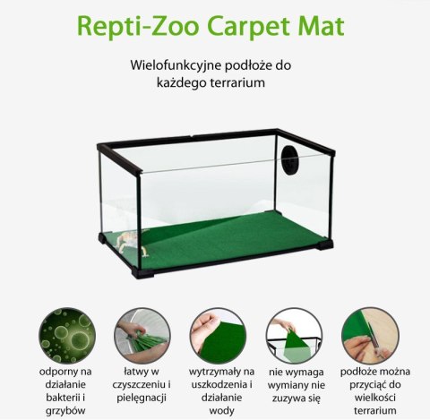 Repti-Zoo Carpet Mat - podłoże do terrarium 20x30cm Repti-Zoo