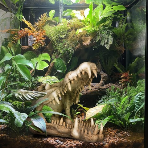 Terrario Crocodile Skull XL - czaszka krokodyla do terrarium 23x11x16 cm Terrario