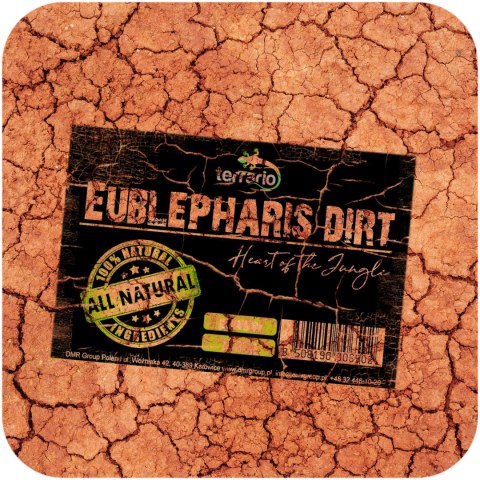 Terrario Eublepharis Dirt 1 kg - podłoże dla gekona lamparciego Terrario